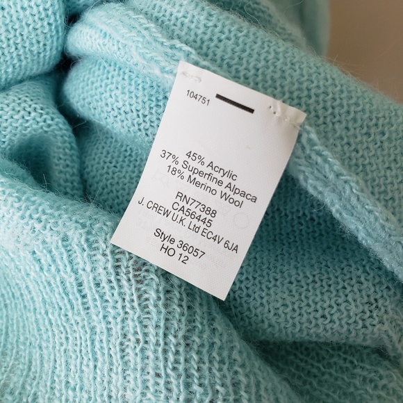 J Crew Italian-Spun Alpaca Blend Knit Cardigan - Picture 6 of 6